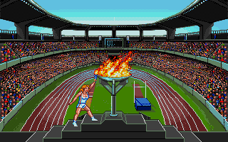 Summer Challenge screenshot 3 for Amiga